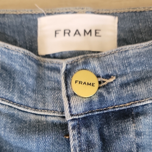 Frame Denim Blue Skinny Jeans - Picture 3 of 13